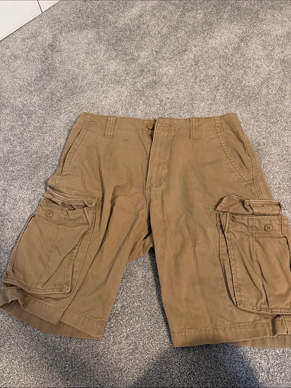 Old Navy Brown Cargo Shorts with Side Pockets